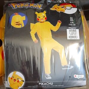 Pikachu Child Costume w/o Mask